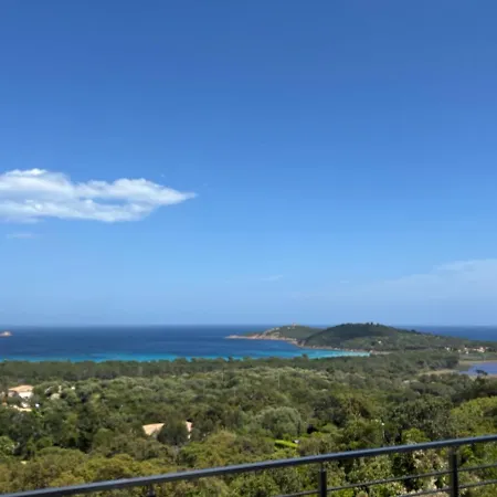 Pinarello Vue Panoramique Piscine Privee Chauffee, A 900m Vila Zonza