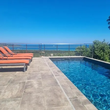 Pinarello Vue Panoramique Piscine Privee Chauffee, A 900m Zonza