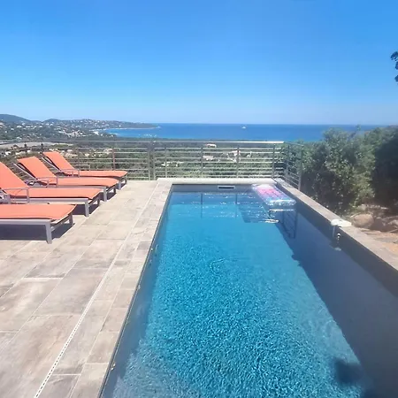 Pinarello Vue Panoramique Piscine Privee Chauffee, A 900m * Zonza