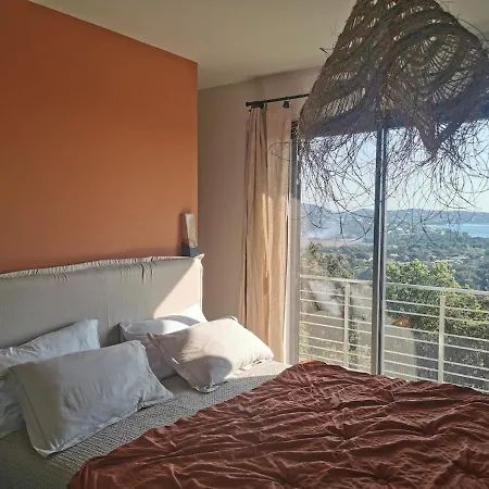 Villa Pinarello Vue Panoramique Piscine Privee Chauffee, A 900m Zonza