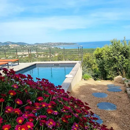 Villa Pinarello Vue Panoramique Piscine Privee Chauffee, A 900m *